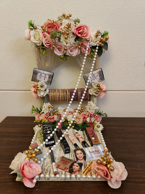 Trousseau Hamper - Trousseau Makeup Hamper