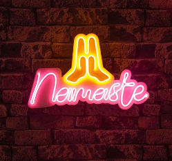 Neon Lights - Namaste Neon Sign LED Light