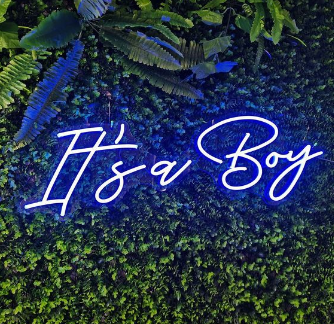 Neon Lights - Its a Boy Neon Sign LED Light