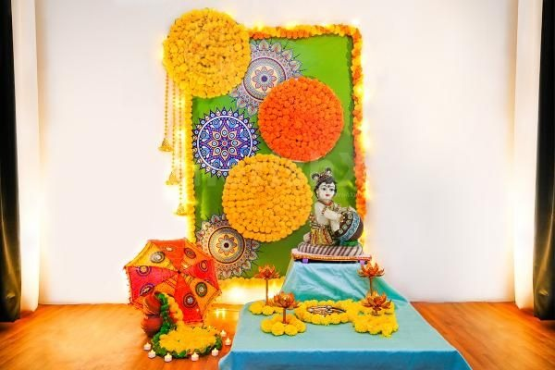 Festival Decoration - Mandala floral Backdrop Decor