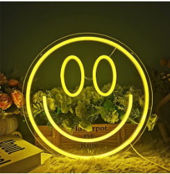 Neon Lights - Smiley Neon Light