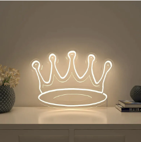 Neon Lights - Crown Neon Light