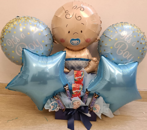 Baby Announcement Hampers - Baby Announcement for boy
