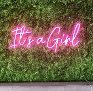 Neon Lights - Its a Girl Neon Sign LED Light
