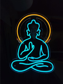 Neon Lights - Buddha Neon Light