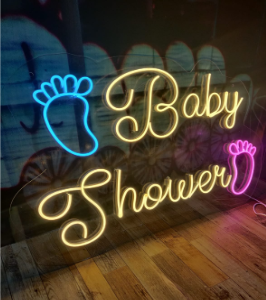 Neon Lights - Baby Shower Sign LED Light