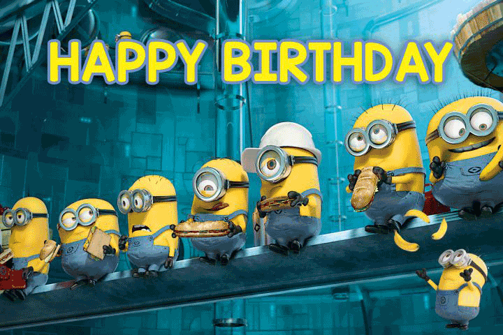 Minion Birthday Banners - Minion Theme Birthday Banner 6X4 Feet