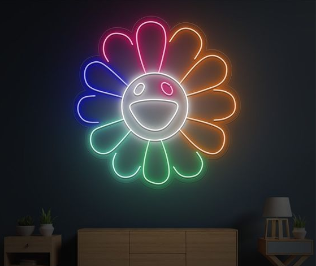 Neon Lights - Flower Neon Light