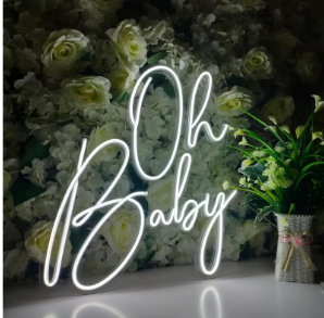 Neon Lights - OH Baby Neon Light