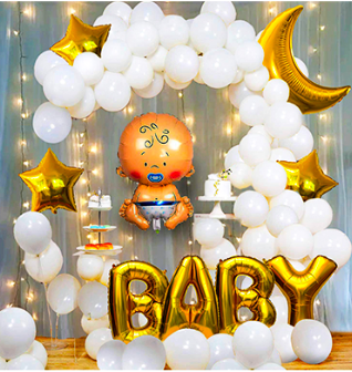 Welcome Baby Decor - Twinkly Themed Baby Decor