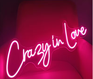 Neon Lights - Crazy in  Love Neon Light