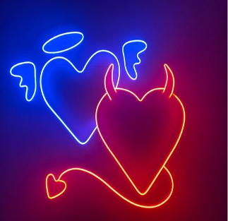 Neon Lights - Angel and devil  Neon Light