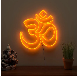 Neon Lights - Om Warm Neon Light