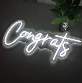 Neon Lights - Congrats Neon Sign LED Light